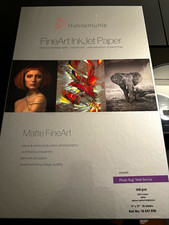 Hahnemühle Photo Rag Matt Baryta Matte 308gsm 11x17 23 Sheets White Inkjet picture