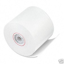 2 ROLLS CASIO HR-200RC 57mm 58mm PRINTING CALCULATOR PAPER ROLLS picture