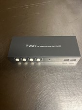 PWAY 4K HDMI USB KVM Switch 4x1 picture