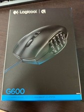 Logicool G600 MMO Gaming Mouse Wired USB Unopened picture