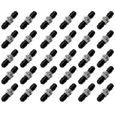 30 PCS ST Fiber Optical Coupler Cable Barrel Connector Bulkhead Simplex picture