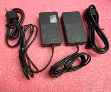 2X Genuine Microsoft Surface Power Adapter 1963 39W Charger / W POWER CABLE picture