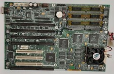 Intel Premiere PCI-II Socket 5 ISA Retro Motherboard + Pentium 75MHz + 16MB RAM picture