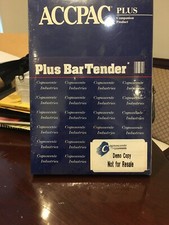 Accpac Plus Accounting Companion Product. Plus Bar Tender.Brand New Shrink Wrap picture