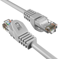 CAT6 Gray Ethernet Patch Cord LAN Network Cable RJ45 25FT- 200FT Multi-Pack LOT picture