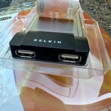Belkin F5U222 Hi-Speed USB 2.0 Notebook CardBus PC Card 2-Port Laptop XP 98 2003 picture