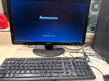 Lenovo Black Desktop Tower PC w/ Optical Drive, Card Reader, USB 2.0 picture