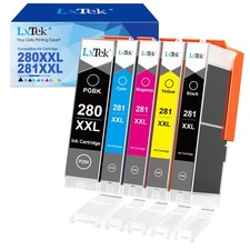 Lxtek Compatible Ink Cartridge Replacement For Canon Pgi 280 Xxl Cli 281 Xxl To picture