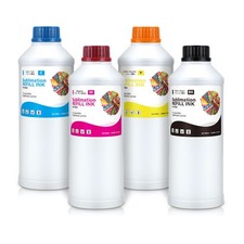 4*1000ml Premium Dye Sublimation Ink for Epson I3200 printhead Textile printing picture