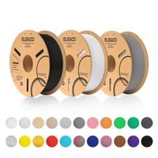【Buy 6 Get 4 Free,Add 10】ELEGOO PLA/PLA+/Rapid PETG/ASA 3D Printer Filament 1KG  picture