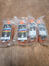 C-35 And C-36 Ink Cartridge Replacements Lot Of 4 picture