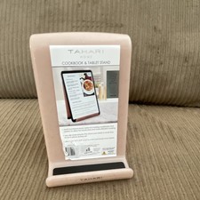 Tahari Home Tan color Cookbook & Tablet Stand picture