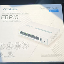 ASUS ExpertWiFi EBP15 5-Port Gigabit Partially Managed PoE+ Switch picture