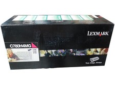 Lexmark C780H4MG Magenta High Yield Toner Cartridge 10k Genuine OEM Original picture