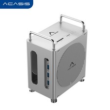 ACASIS Mac Mini M4 Docking Station Dual M.2 NVMe SSD 40Gbps DP USB-A SD TF picture