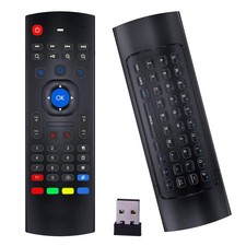 Air Mouse Remote, MX3 Pro 2.4G Android Box Remote with Mini Wireless Keyboard... picture