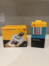 Kodak Instant Dock Printer 4x6 Instant Photo Printer Bundle 80 Sheets PD460  picture