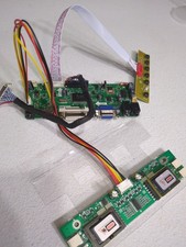 HDMI+DVI+VGA LCD Lvds Controller Board Driver Kit With Inverter DP-04-22001 REV1 picture