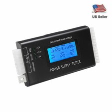 Power Supply PC LCD Tester 20/24 Pin 4 PSU ATX ITX BTX PCI-E SATA HDD picture