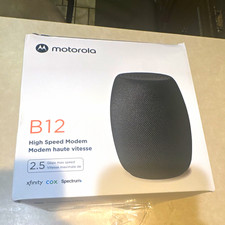 Motorola B12 DOCSIS 3.1 Cable Modem 2.5 Gbps, 1x RJ-45 Xfinity/Cox picture