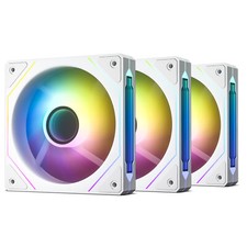 DARKROCK F120 3 in 1 120 mm Infinite Mirror Design Case PWM Control & ARGB Fans picture
