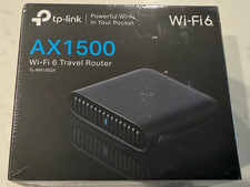 TP-Link AX 1502 WiFi 6 Portable Travel Router - SEALED NEW :) picture