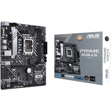 Asus Prime H610M-A D4-CSM Desktop Motherboard - Intel H610 Chipset - Socket LGA- picture