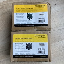 2x StarTech ACCSMNT Thin Client VESA Mounting Bracket For Docking Station New picture