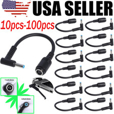 Wholesale Top DC Charger Converter Adapter Cable 7.4mm-4.5mm For HP Blue Tip picture