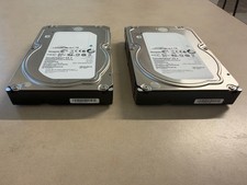 Lot of 2 Seagate Constellation ES.3 ST2000NM0023 2TB 7200RPM SAS 6Gb/s 3.5
