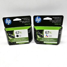 HP 67XL Genuine Black and Color Ink Combo Set picture