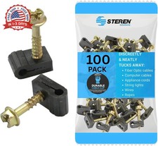Coaxial Cable Clips - Cable Holder - Siding Clips for Hanging - Cord Hold picture