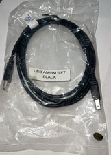 NEW  USB AM/BM 6FT BLACK.   TID 60000467 picture