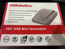 NEW USRobotics 56K USB Mini Faxmodem V.92 V.90 ITU Dial-Up Dialup Modem Sealed picture