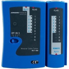 Jonard Tools MCT-468 Modular Cable Tester for RJ45, RJ12, RJ11 Cables picture