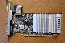MSI GeForce 8400GS 512MB PCI-e silent graphics card, DVI VGA N8400GS-MD512H picture