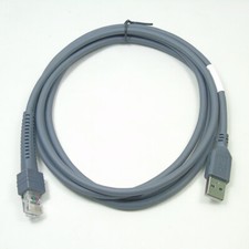 Power Cord for Motorola Symbol LS2208 LS4208 DS9208 BarCode Scanner USB Cable picture