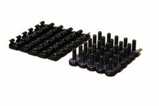 10/32 Nuts and Screw 50pc Screw with Cage nuts Black for server rack cabinet picture