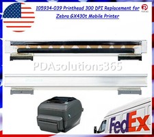 PN:105934-039 Printhead 300 DPI Replacement for Zebra GX430t Mobile Printer picture