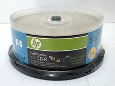 HP LightScribe CD-R 52x 700MB 80 Minute Media 25 Discs Pack NEW SEALED picture