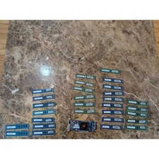 LOT Of 30 14-4gb 15-2gb Sticks Of RAM Extra Graphics Card picture