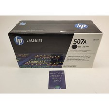 HP CE400A Genuine 507A Black Ink Cartridges - New in Box picture