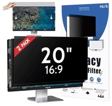 [2-Pack] 20 Inch Privacy Screen for Computer Monitor 16:9 Aspect Ratio picture