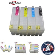 4pcs 50ML Refillable Ink Cartridge Compatible Black Ink without Chip Bulk picture