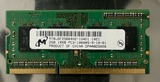Micron 2GB LAPTOP MEMORY MT8JSF25664HZ-1G4D1 DDR-1066 picture