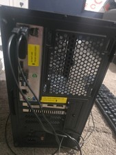 Used gaming computer. Fully functioning, cords and keyboard and mouse. picture