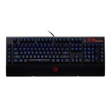 Thermaltake KB-BAZ-KLBLUS-01 POSEIDON Z Forged (Blue Switch) Wrist Rest Keyboard picture