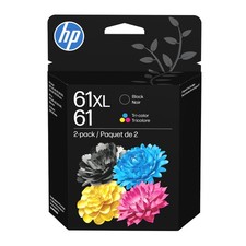 HP CZ138FN#RFD 61 Tri-color/61XL Black Ink Cartridge Combo Pk picture