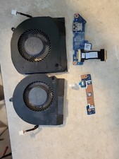Alienware 15 R3 Power Button, USB Board And Cooling Fans, Speakers. picture