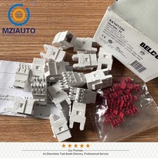 24PCS Category6A 8Position KeyConnect RJ45 Jack Module For Belden AX101320 White picture